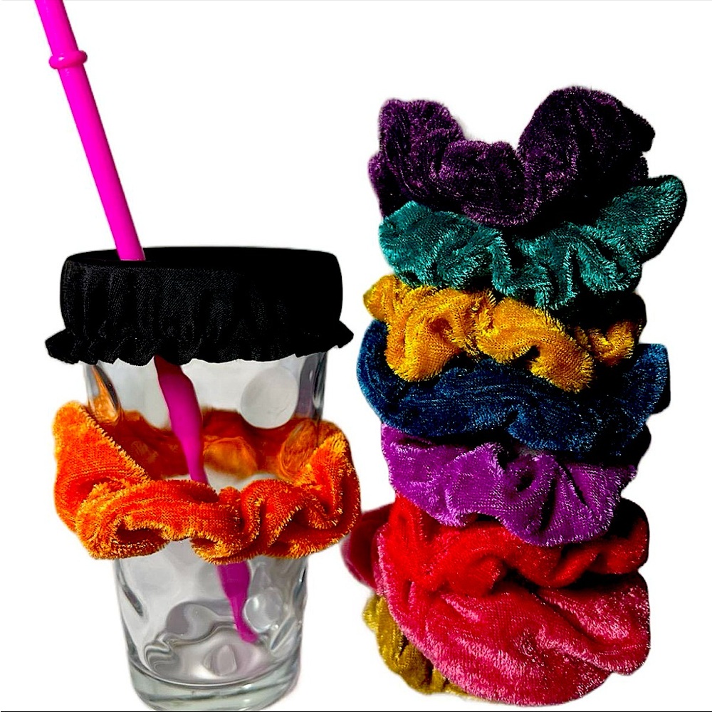 Velvet-No Slipping  hair scrunchies 🎀